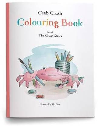 Crab Crush Colouring Book