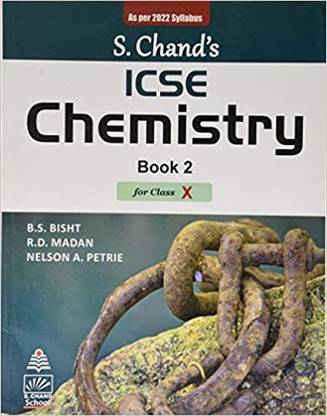 S. Chands ICSE Chemistry Book 2 Class 10 (As Per 2023 Syllabus)
