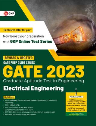 GATE 2023 : Electrical Engineering - Guide by GKP