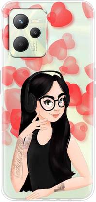 Fashionury Back Cover for Realme C35