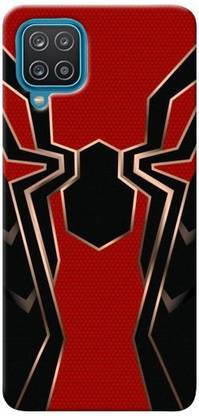 Thermobeans Back Cover for Marvel Spiderman (Red) Design Printed for, Samsung Galaxy M12, Galaxy A12, F12