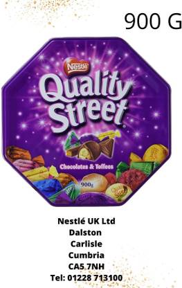NESTLE Quality Street Chocolates & Toffees Tin Jar (IMPORTED FROM UK) (900 G) Truffles