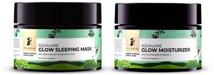Pilgrim Overnight Regeneration Combo with Niacinamide, Vitamin C |For Pigmentation,Scars