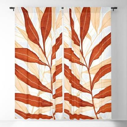 7 Star 154 cm (5 ft) Polyester Room Darkening Window Curtain (Pack Of 2)