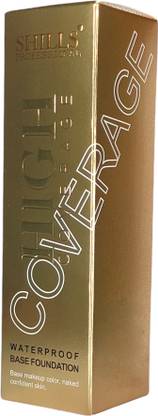 Shills Professional High Coverage Waterproof Liquid  Foundation
