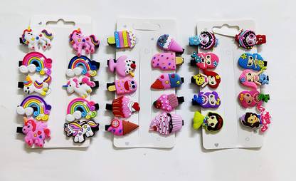 Myra Collection Hair Clips Set Baby Hairpin for Kids Girls Toddler Barrettes ( 30 Piece) Tic Tac Clip