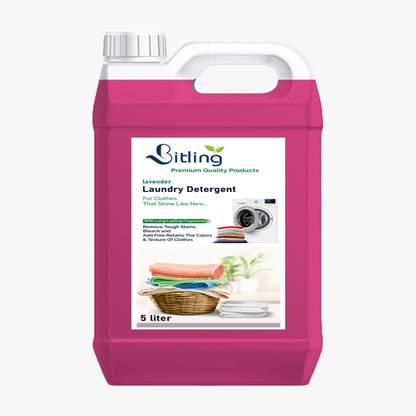 Bitking Suitable for top load and front load liquid detergent, Machine Wash Floral Liquid Detergent