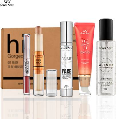 Seven Seas Professional Face Makeup Kit For Fair Skin Tone Daily Use Makeup