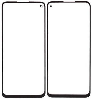 (HUKATO.COM) Haptic/Tactile touchscreen Mobile Display for Oppo With OCA Oppo RENO 6 Black Front Glass Digitizer PDA (WITHOUT LCD/DISPLAY)