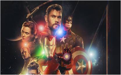 Avengers Wall Poster For Room T8 Paper Print