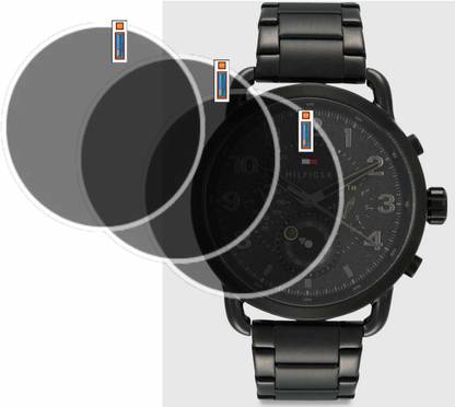 QZXCEON Screen Guard for TOMMY HILFIGER NBTH1791423 Analog SMARTWATCH SCREEN