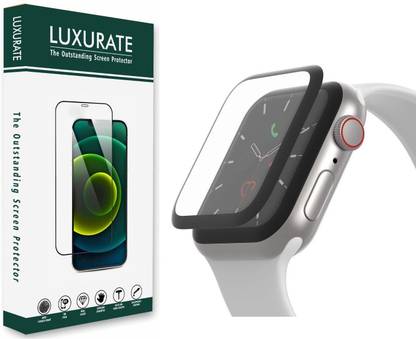 LUXURATE Tempered Glass Guard for Apple Watch Series 3 42mm