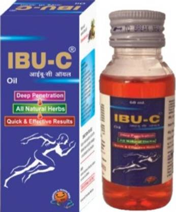 IBU-C Pain Relief Herbal Oil_60 ml