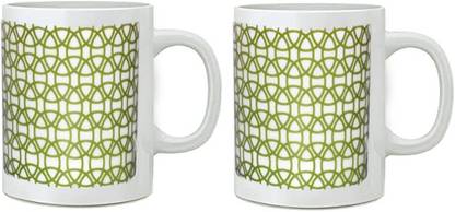 LAOPALA Diva Canopy 320 ml Cup of Tea Coffee Set of 2 Pcs. Opalware Coffee Mug