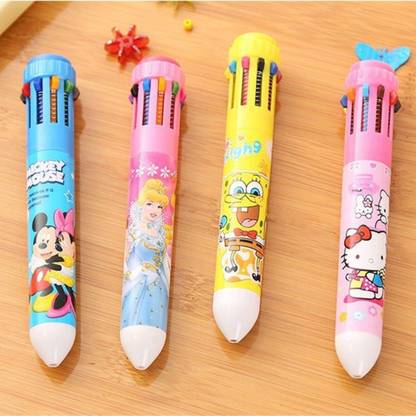 SmartCrafting Boys Favourite Pen 10 Color in One Pen(10 in 1 Ball Pen) Ball Pen