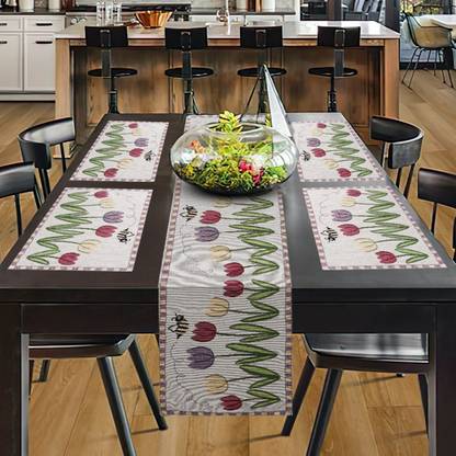 PRAKARTIK Multicolor 180 cm Table Runner