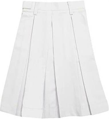 S M Uniform White Uniform Skirt