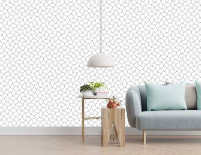imbue Abstract White Wallpaper