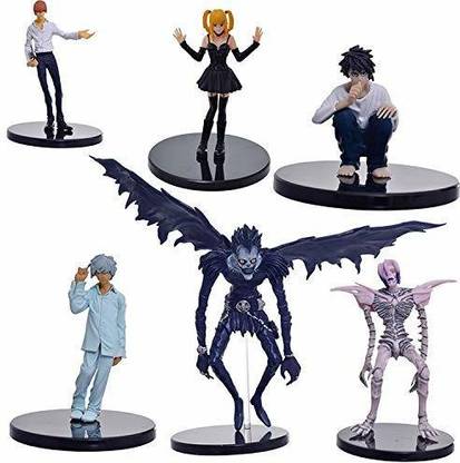 RVM Toys Death Note Action Figure Set of 6 Size 6-20CM Toy for Car Dashboard, Cake Topper