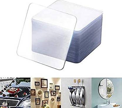 Hexamart Double Sided Adhesive TapePack of 10 Pcs (6cm x 6cm) Adhesive