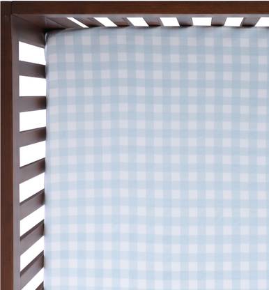 Abracadabra 220 TC Cotton Crib Polka Fitted (Elastic) Bedsheet
