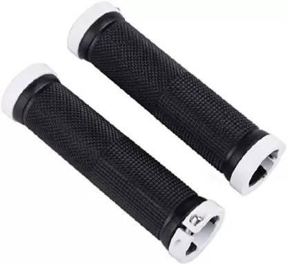 shaqraa WHITE GRIP Bicycle Handle Grip