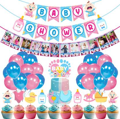 ZYOZI Baby Shower Decorations, Baby Shower Theme Party Favors (Pack of 38)