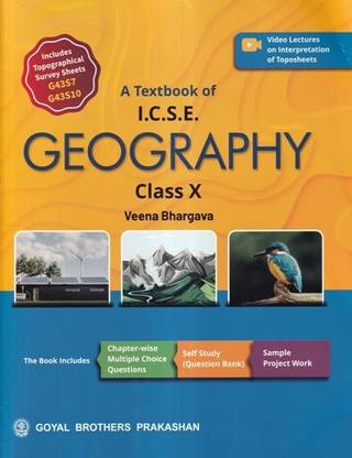 A Text Book Of ICSE Geography Class 10