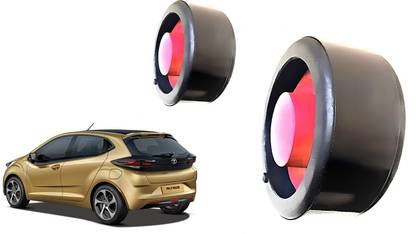 NEWTECH Tata Altroz (all variant compatible)(Rear) - Set of 2 Pcs - (Height Rise) - Ground Clearance Kit