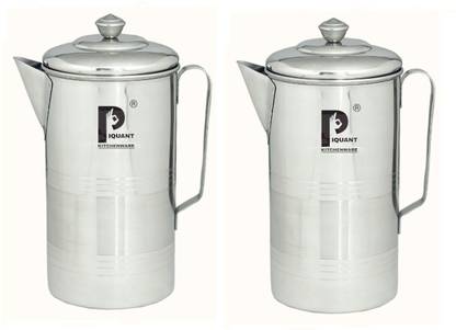 PIQUANT KITCHENWARE 2 L Stainless Steel Water Jug