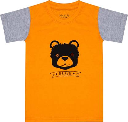 Boys Printed Cotton Jersey T Shirt
