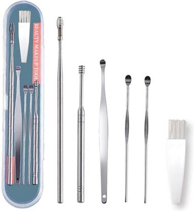 Glamezone Ear Wax Removal Ear Wax Cleaner Swab Spiral Ear Pick