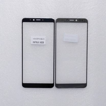 (HUKATO.COM) Haptic/Tactile touchscreen Mobile Display for Infinix X608 HOT 6 PRO TOUCH SCREEN FRONT GLASS PDA DIGITIZER WITHOUT DISPLAY