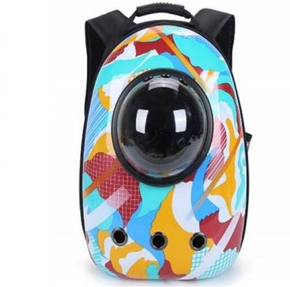 Emily Pets Backpack for Kitten, Small Puppy and Bunny, Backpack for Kitten(Navy Blue) Navy Blue Backpack Pet Carrier