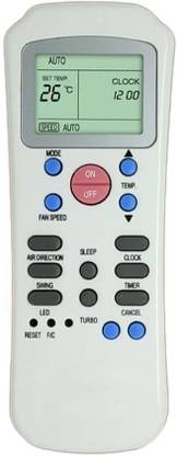 DEZIINE AC Remote Compatible for  Substitute AC Remote Control Carrier Remote Controller