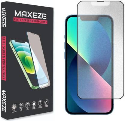 MAXEZE Edge To Edge Tempered Glass for Apple iPhone 13