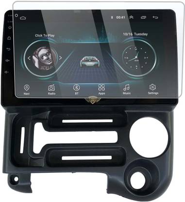 ATEEN Screen Guard for 9 inch Screen Guard/Touch Screen Guard/Screen Protector Display Monitor Glass for Hyundai Santro Xing Double DIN Car Android Music System[for After Market Car Stereo]