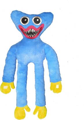 TechMax Solution Huggy Wuggy Blue Soft Toy - 2 Feet Height - Made In India - Poppy Playtime  - 60 cm