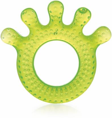 Beebaby Fingers Water Filled Teether with Carry Case, Cooling Teether, BPA free 3M+ Teether