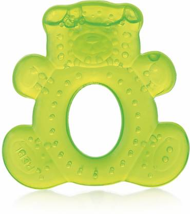 Beebaby Teddy Ring Water Filled Teether with Carry Case, Cooling Teether, BPA free 3M+ Teether