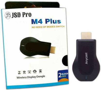 JSD PRO - New Version - Anycast LED TV Screen Mirroring device - Dongle/ USB Adapter