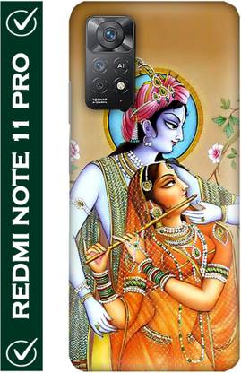 FULLYIDEA Back Cover for mi Redmi Note 11 Pro, Mi Redmi Note 11 Pro, Redmi Note 11 Pro, Krishna, Lord Kri