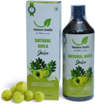 Nature Smile Organic Amla Juice Boosts Immunity & Digestion and Improves Skin & Hair Health