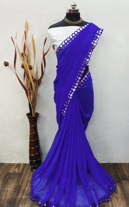 Bollywood Georgette, Silk Blend Saree
