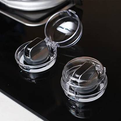 GVJ TRADERS Stove Knob Safety Covers Child Proof Lock for Oven/Stove Top/Gas