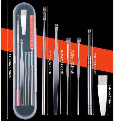 Lele 6 Pcs Professional Earwax Remover Kit with storage box a-5