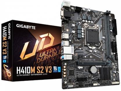 GIGABYTE H410M S2 V3 LGA 1200Socket Micro-ATX Intel H610 Chipset DDR4 Motherboard for Desktop
