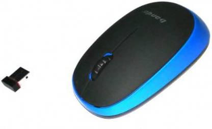 VGS MARKETINGS 2.4GHz Wireless mouse Banda BD Multicolor Wireless mouse with Nano usb receiver Wired Ambidextrous Optical  Gaming Mouse