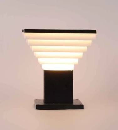 Online Generation BLACK&WHITE ZICZAK GATE LAMP PACK 1 Gate Light Outdoor Lamp