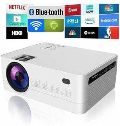 IBS WIFI YOUTUBE 1080P HD Portable Home Theater Video Game ,HDMI USB Movie Beamer (4000 lm / Wireless) Portable Projector